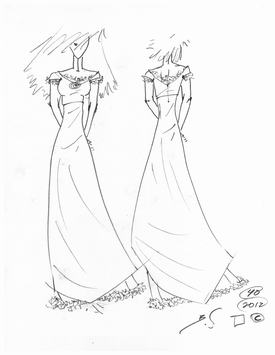 Wedding Dress By William Shepherd Designs